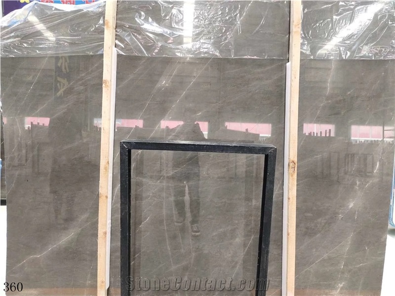 Turkey Savana Grey Marble Slab Tiles Walling Floor