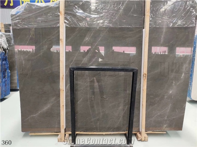 Turkey Savana Grey Marble Slab Tiles Walling Floor