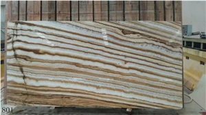 Turkey Tiramisu Onyx Slab Wall Floor Tiles Pattern