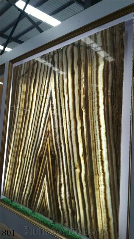 Turkey Tiramisu Onyx Slab Wall Floor Tiles Pattern