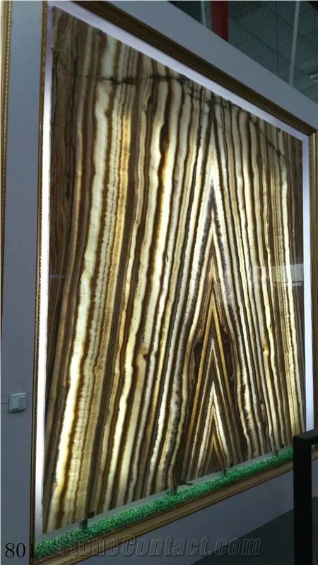 Turkey Tiramisu Onyx Slab Wall Floor Tiles Pattern