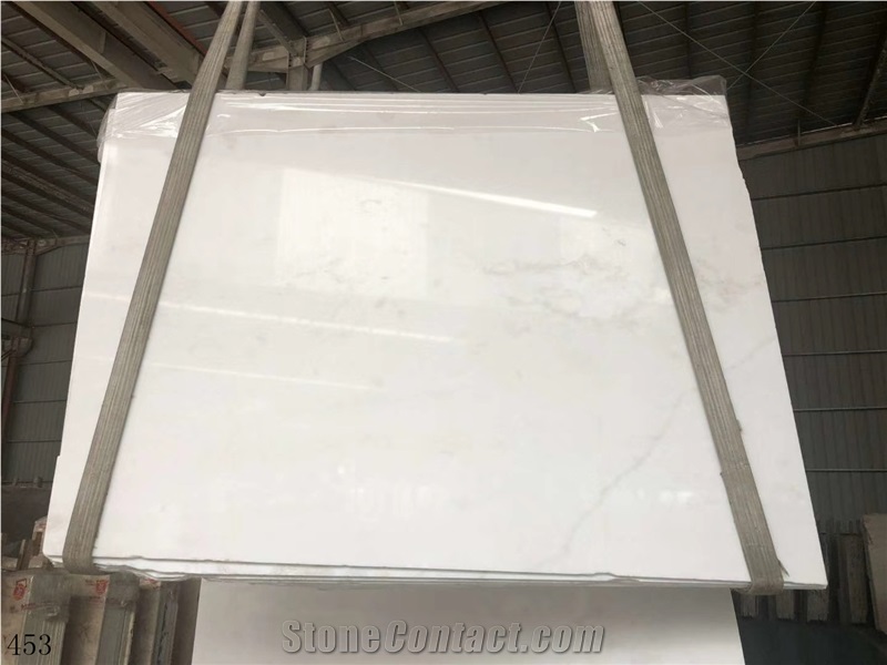 White Bianco Rhino Marble Rhinoceros Slab Tile