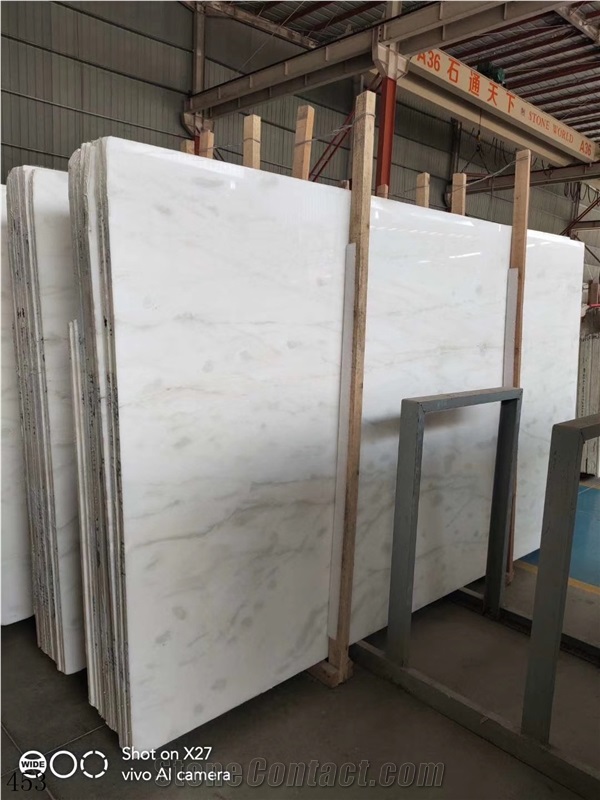 White Bianco Rhino Marble Rhinoceros Slab Tile