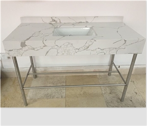 Bathroom Quartz Vanity Tops And304 Stainless Steel