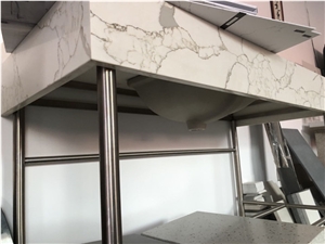 Quartz Top and Bottom Stone Design Stainless Steel