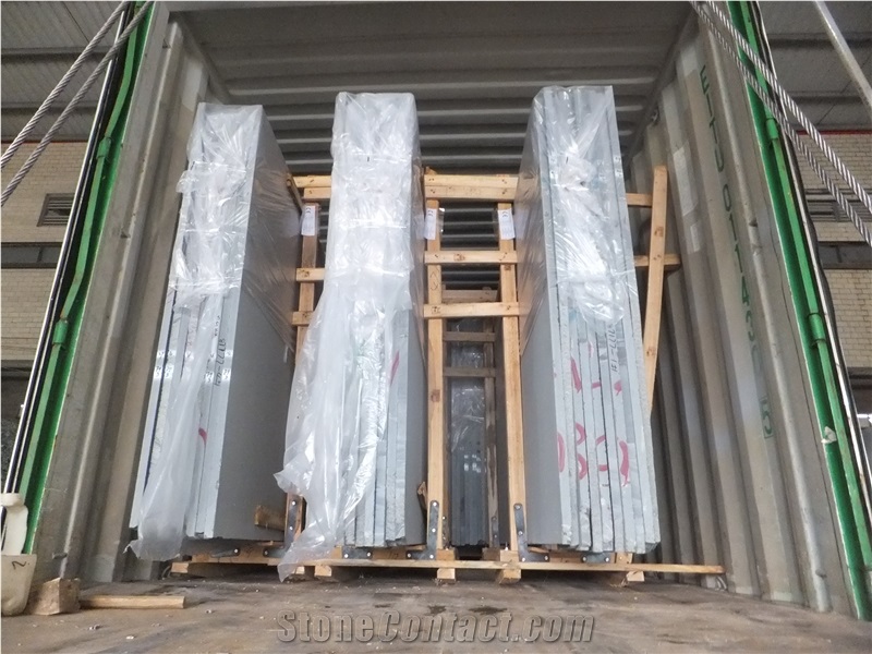 Alps Snow Grey Quartzite Slabs