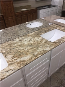 Exotic African Rainbow Yellow Granite