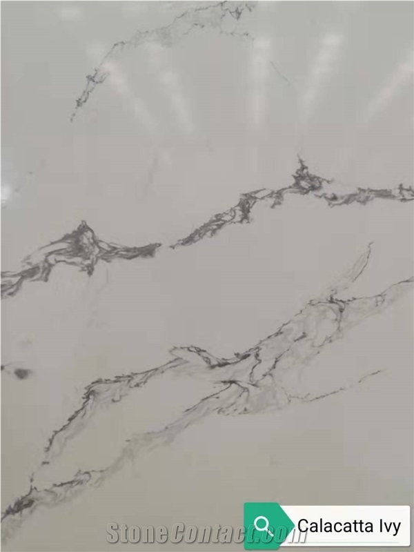 Ba1350 Calacatta Ivy Artificial Stone