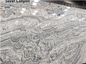 Silver Canyon Granite Slabs