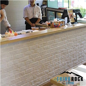 Artificial Culture Stone White Colour Bricks