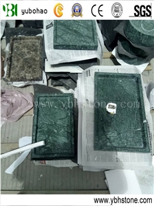 Indian Green/Honed Marble Kitchen Trays
