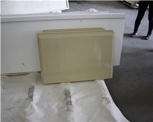 Beige Quartz Stone Slab