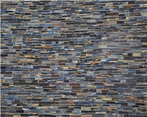 Blue Tiger Eye Semi Precious Stone