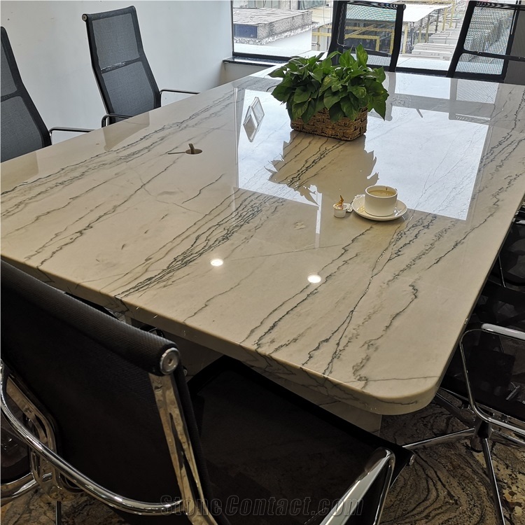 Brazil Polished Lamberti Bianco Quartzite Slabs