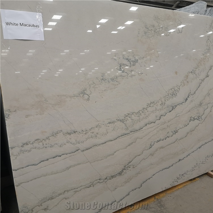 Brazil Polished Lamberti Bianco Quartzite Slabs