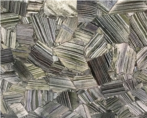 Green Line Agate Semiprecious Stone Slabs