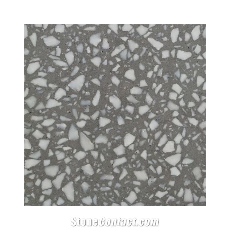 Grey Terrazzo Slab and Tile