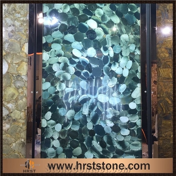 Lotus Green Semiprecious Stone Slabs