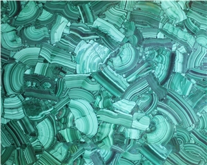 Peacock Green Semiprecious Stone Slabs