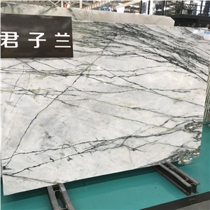 Picasso White Marble Slabs