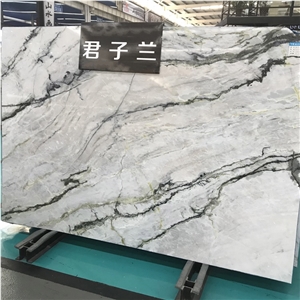 Picasso White Marble Slabs