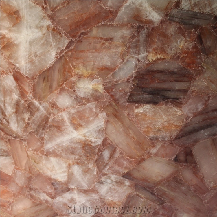 Pink Agate Stone Slabs
