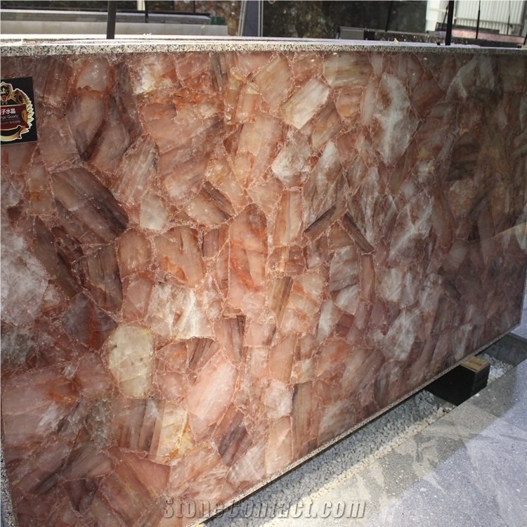 Pink Agate Stone Slabs