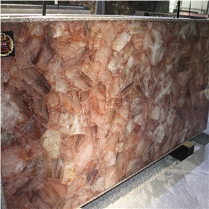 Pink Agate Stone Slabs