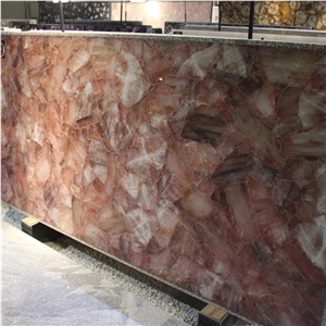Pink Agate Stone Slabs