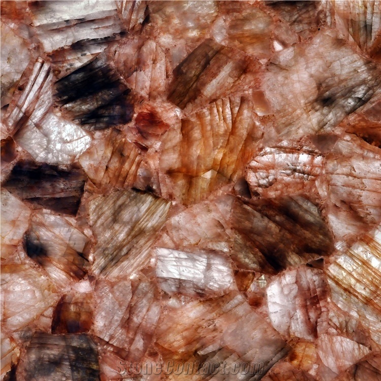 Pink Agate Stone Slabs