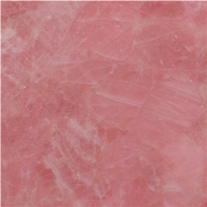 Pink Crystal Semiprecious Stone Slabs
