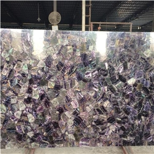 Purple Amethyst Semiprecious Stone Slabs