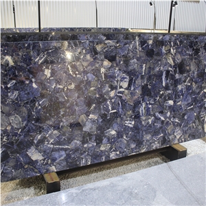 Sodalite Blue Agate Semiprecious Stone