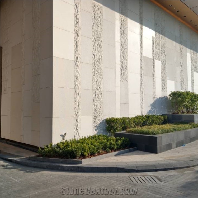 Split Surface Moca Beige Limestone Tiles for Wall