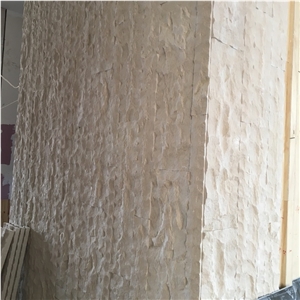 Split Surface Moca Beige Limestone Tiles for Wall