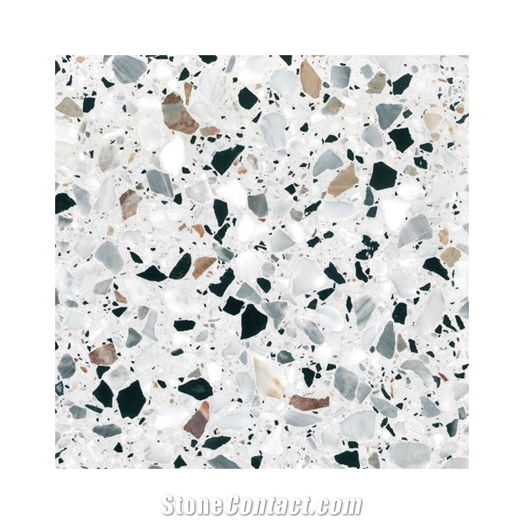 White Terrazzo Floors