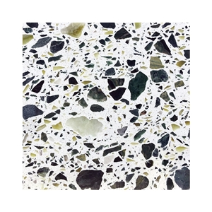 White Terrazzo Floors