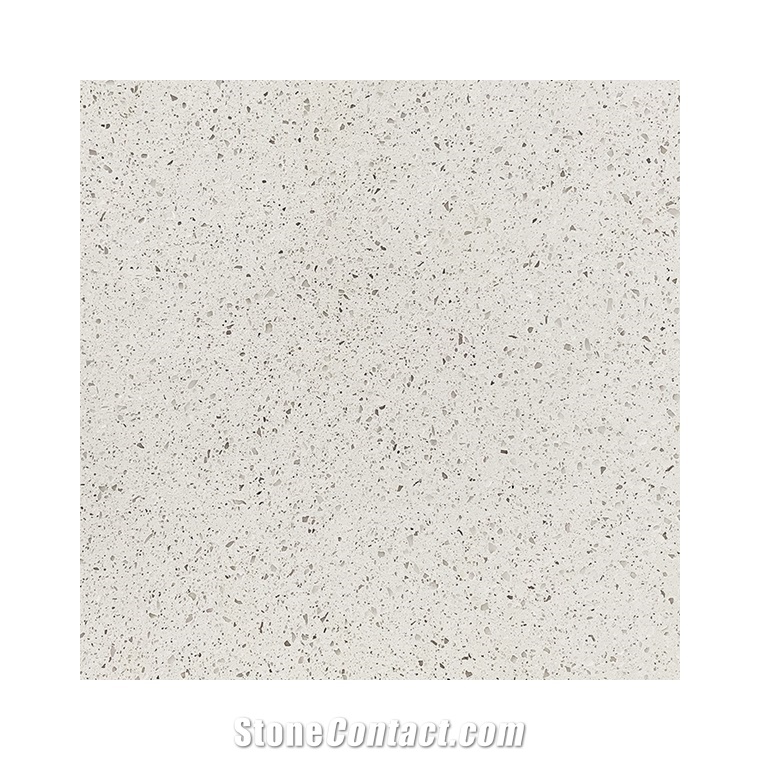 White Terrazzo Floors