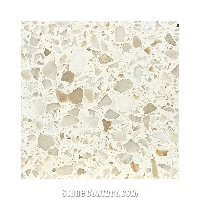 White Terrazzo Floors