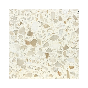 White Terrazzo Floors