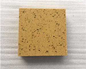 Yellow Crystal Quartz Slab