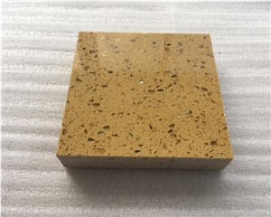 Yellow Crystal Quartz Slab