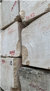 Beige Classical Iran Travertine Blocks
