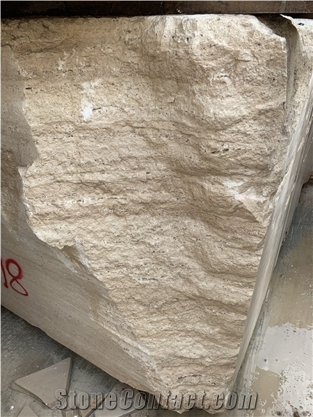 Beige Classical Iran Travertine Blocks