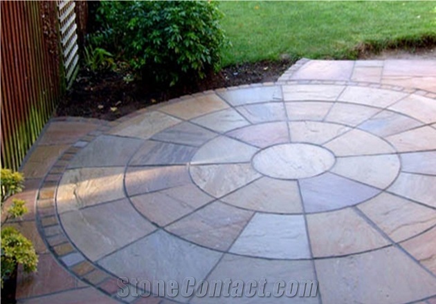 Autumn Brown Sandstone Tiles