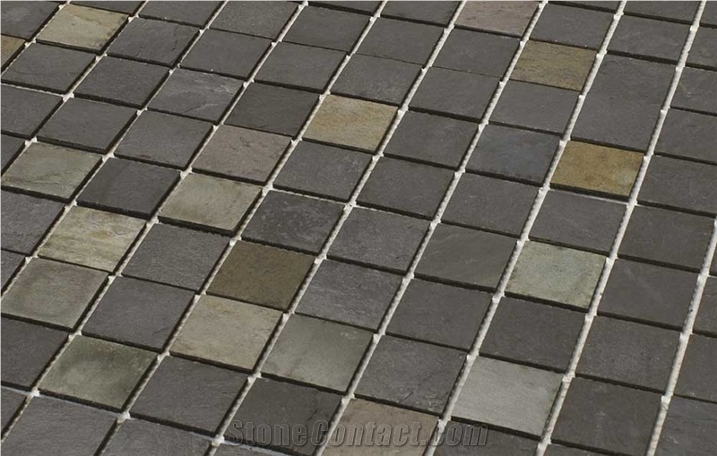Autumn Rustic Mosaic Stone