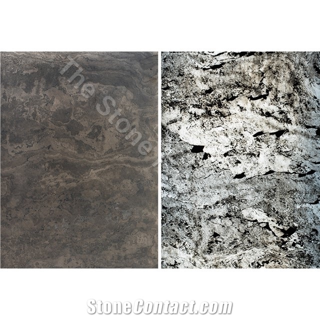 Black Translucent Light Pass Stone Veneer Sheet