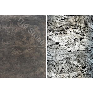 Black Translucent Light Pass Stone Veneer Sheet
