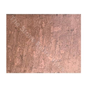 Copper Metallic Concrete Veneer Stone