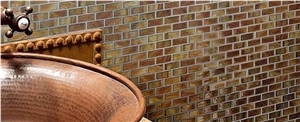 Golden Mosaic Stone